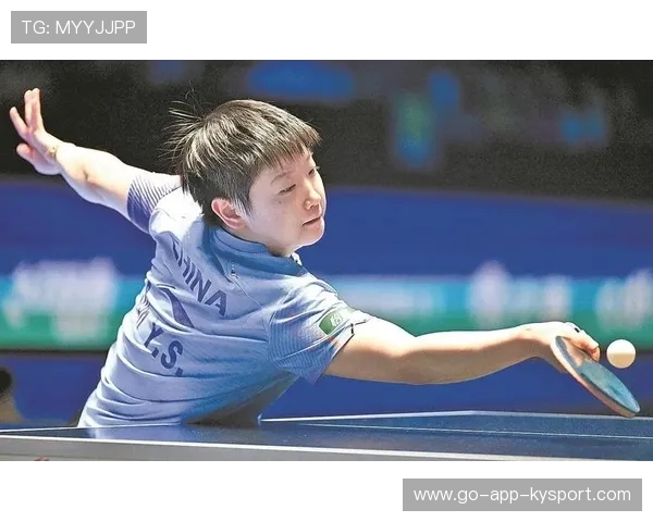 乒乓亚洲杯孙颖莎正手突击凶狠，直线一板打穿